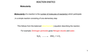 Reaction kinetics and shelf life determination .pptx