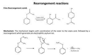Myers Rearrangement Reaction mechanisms | PPT