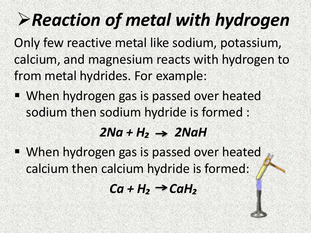 Reaction of metal with oxygen