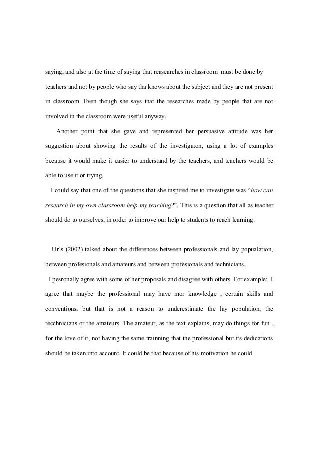 transition in a research paper bag