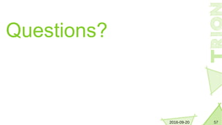 572016-09-20
Questions?
 