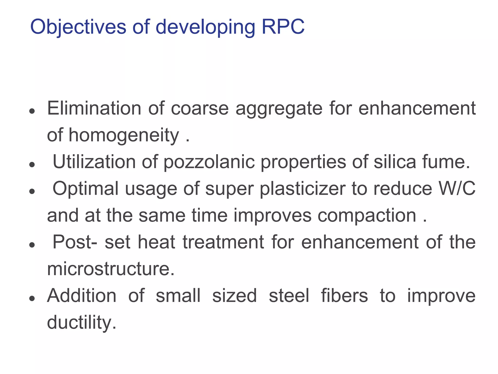 Reactive powder-concrete | PPTX