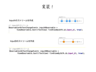 銙蜐猳 
InputAのストリームを作成 
InputBのストリームを作成 
 