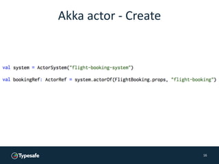 Building Reactive applications with Akka