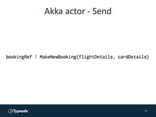 Building Reactive applications with Akka