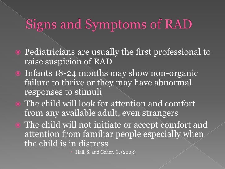 inhibited rad disorder symptoms inhibited rad disorder symptoms