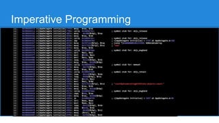 Imperative Programming
 
