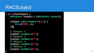 RACSubject
17
 