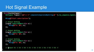 Hot Signal Example
8
 