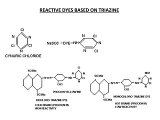 REACTIVE DYES BASED ON TRIAZINE
 