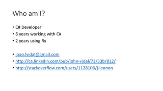 Quick look in Reactive Extensions | PPT