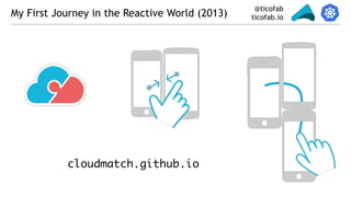 @ticofab
ticofab.ioMy First Journey in the Reactive World (2013)
cloudmatch.github.io
 