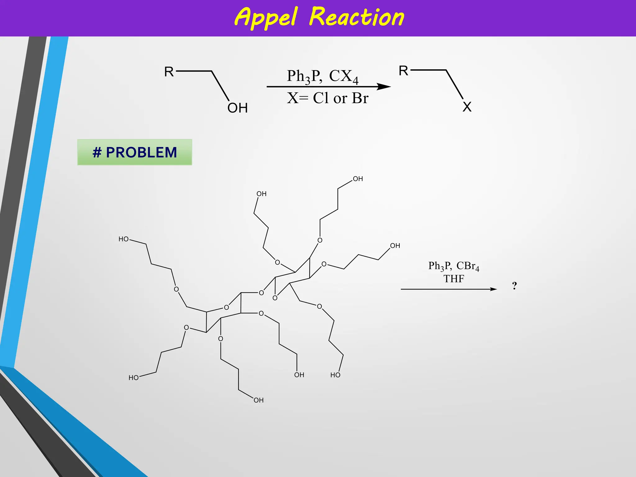 Appel Reaction
# PROBLEM
 