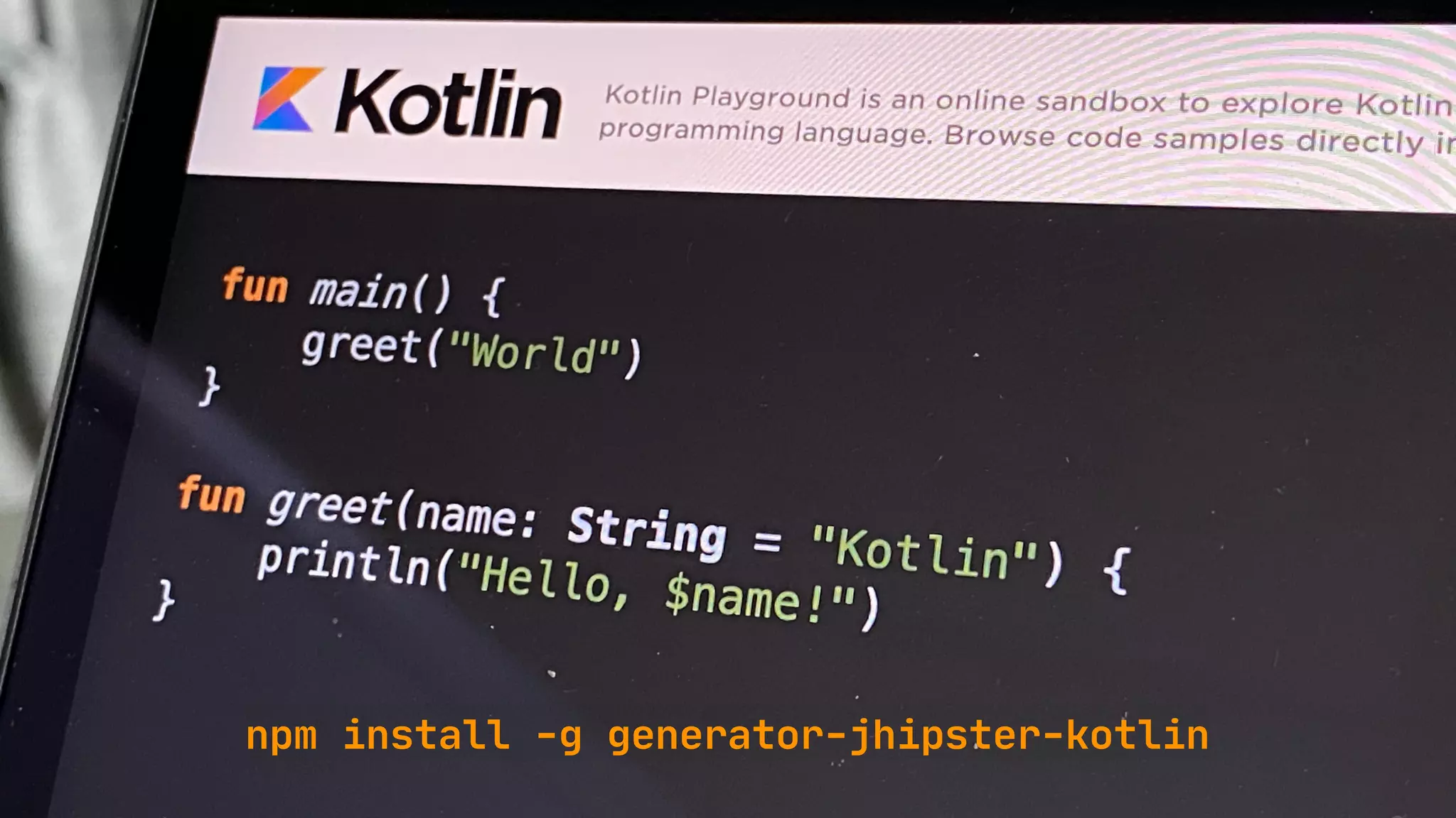 npm install -g generator-jhipster-kotlin 