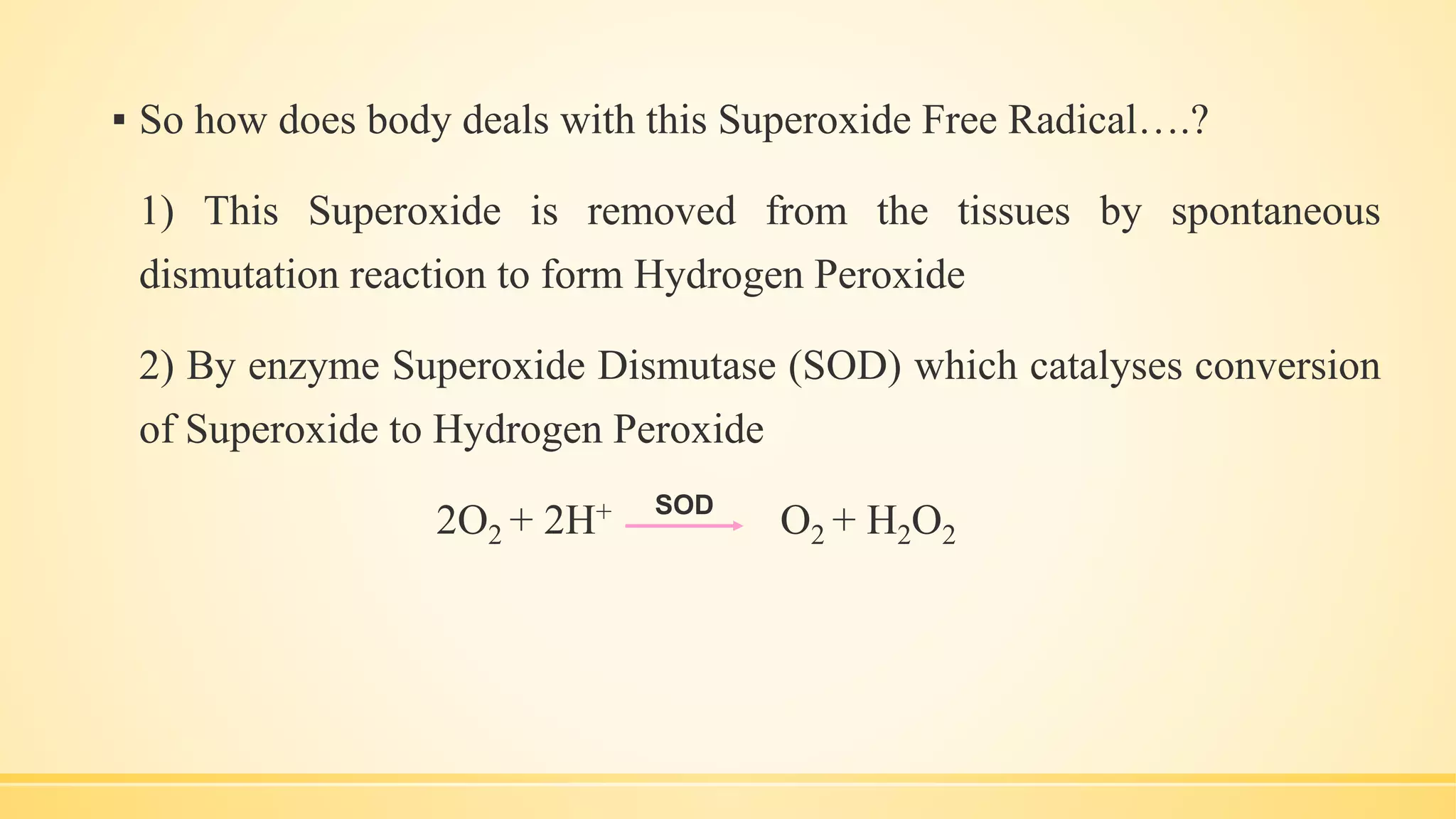Reactive oxygen species | PPTX