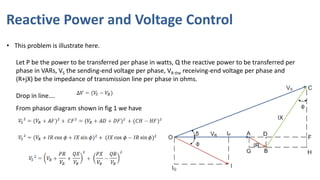 Reactive power and voltage control | PPTX
