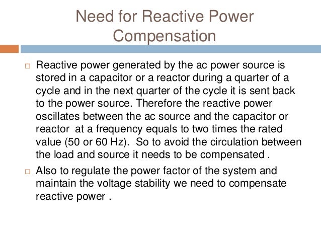 Reactive Power Compensation