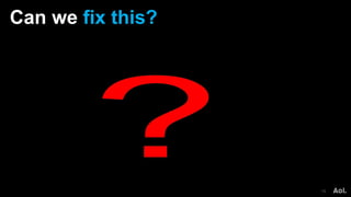 Can we fix this?
15
 