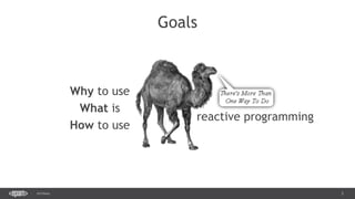 3SEC-2015
Goals
Why to use
What is
How to use
reactive programming
 