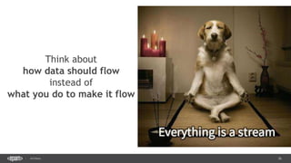 36SEC-2015
Think about
how data should flow
instead of
what you do to make it flow
 
