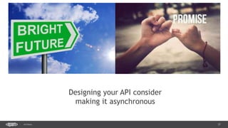 37SEC-2015
Designing your API consider
making it asynchronous
 