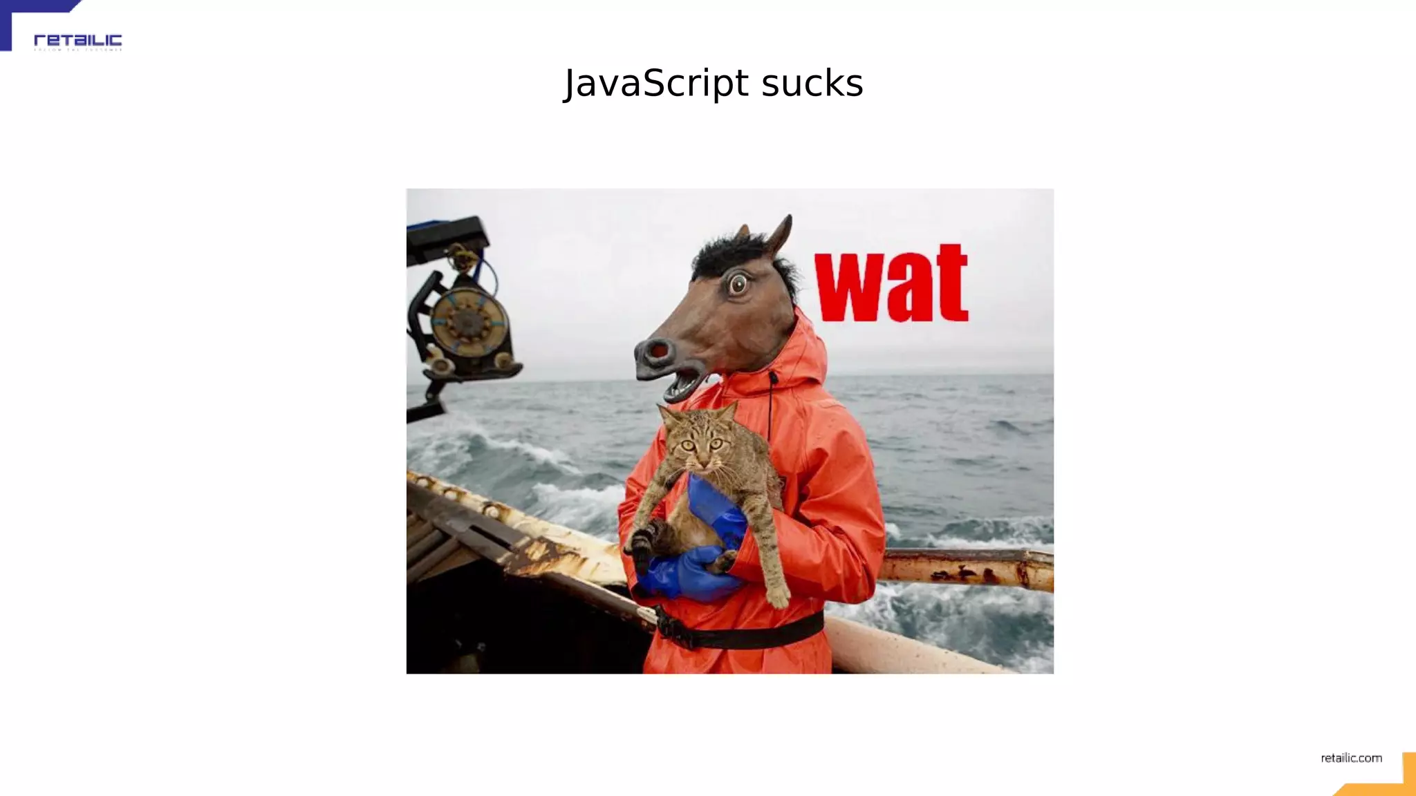 JavaScript sucks 