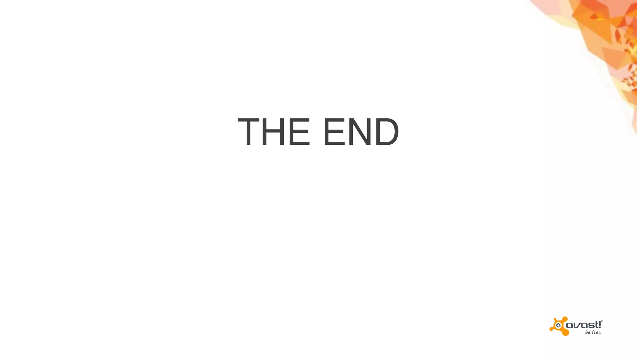 THE END
 