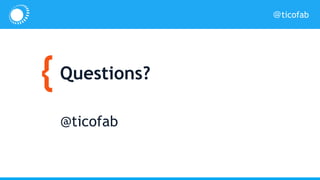 @ticofab
Questions?
@ticofab
 
