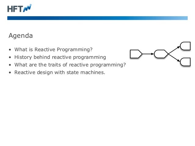 Reactive programming with examples