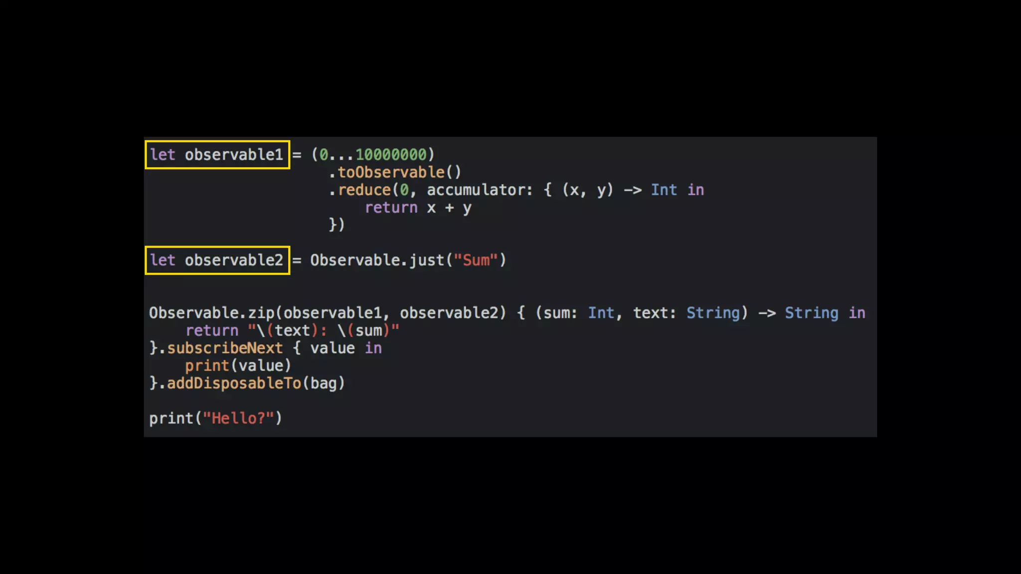 Reactive Programming With Swift