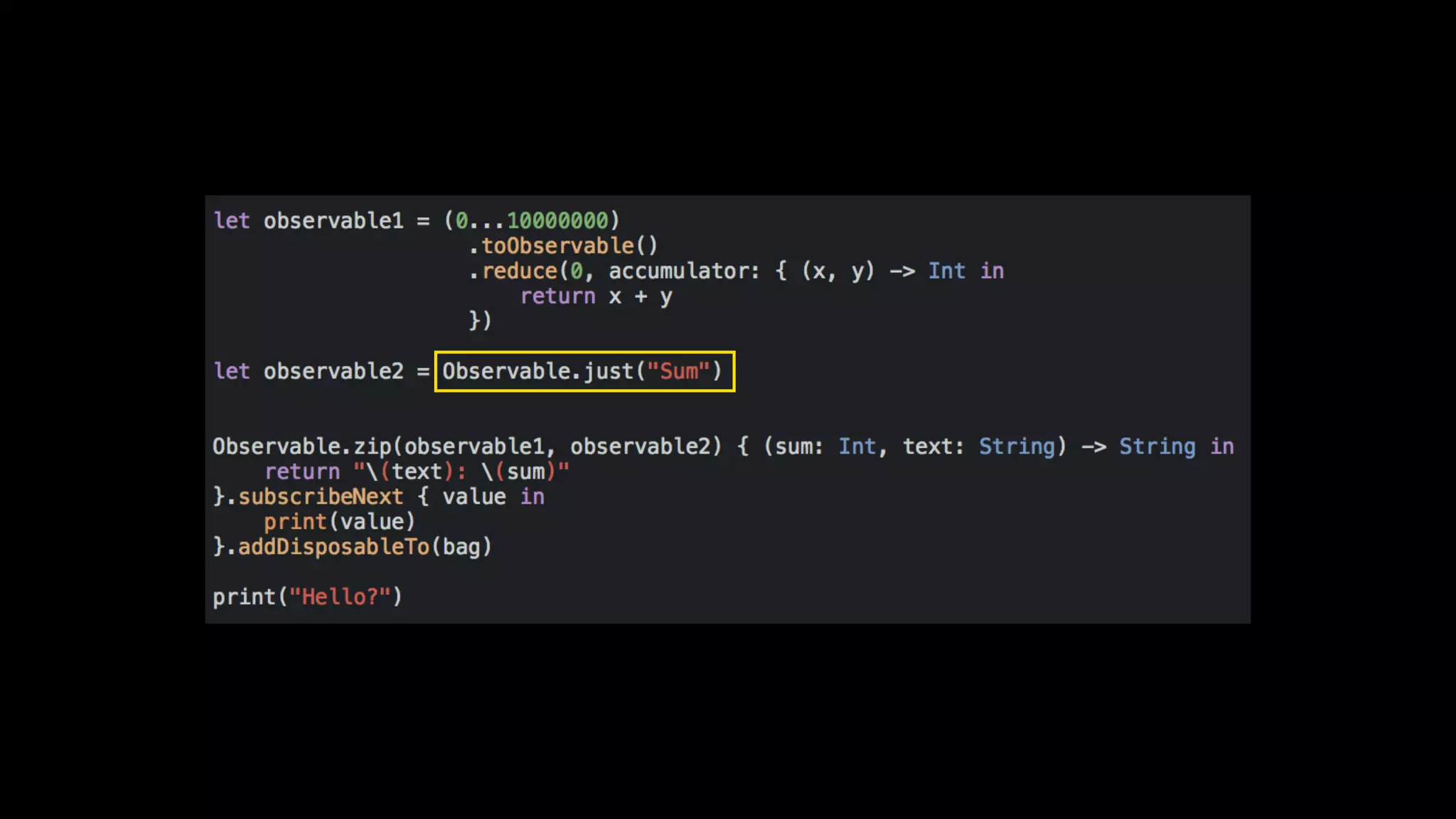 Reactive Programming With Swift