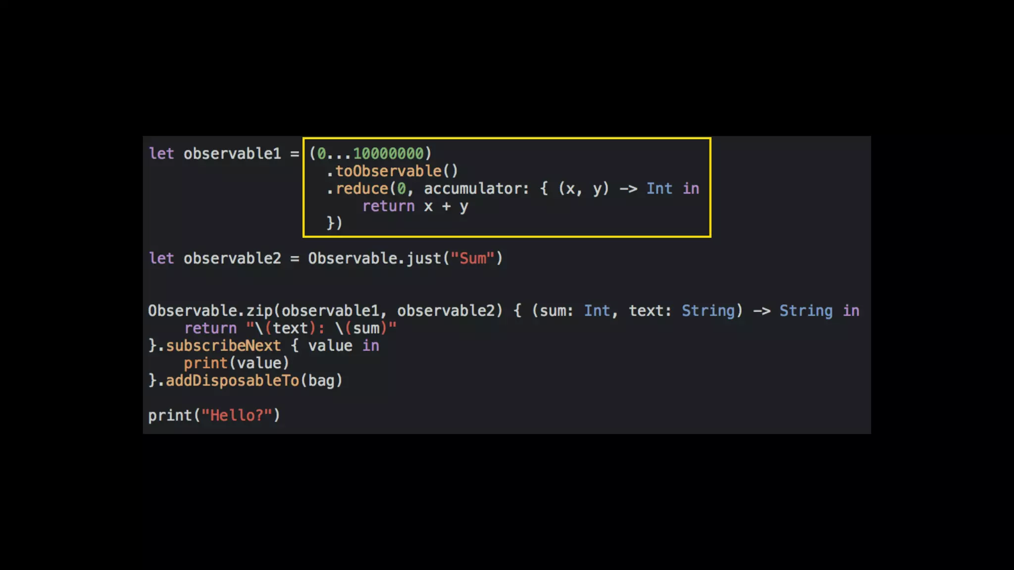 Reactive Programming With Swift
