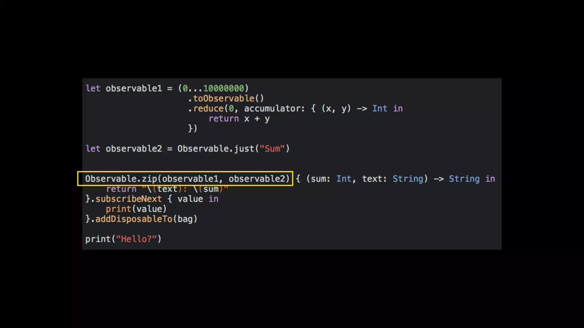 Reactive Programming With Swift