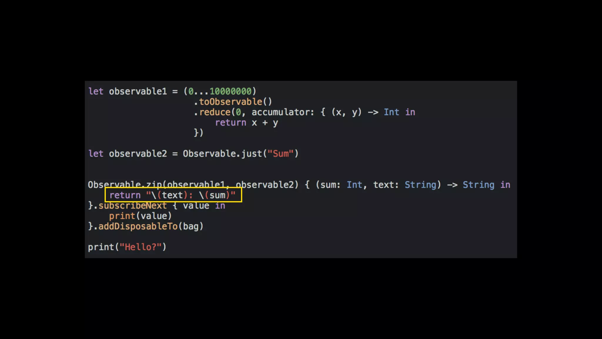 Reactive Programming With Swift