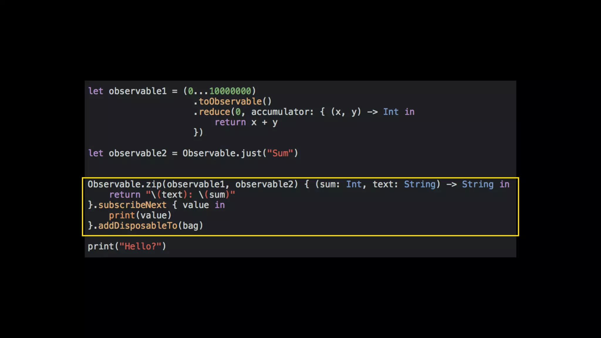Reactive Programming With Swift
