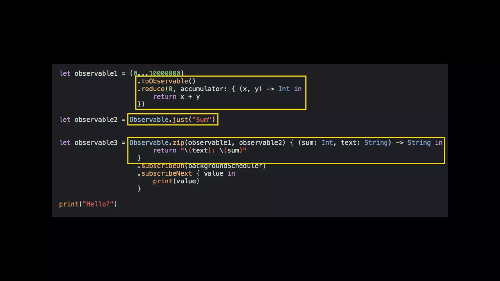 Reactive Programming With Swift