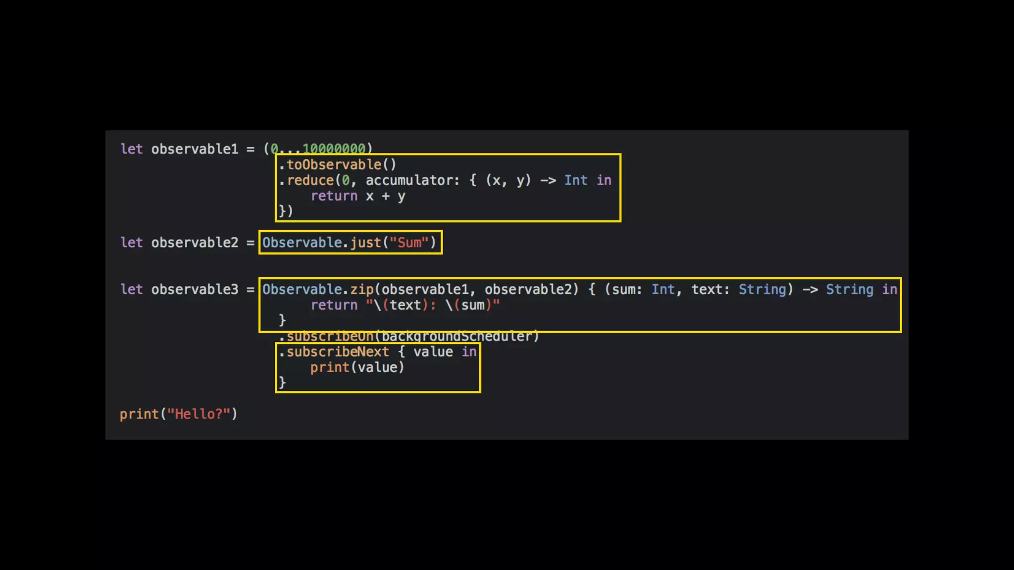Reactive Programming With Swift