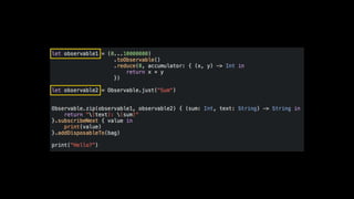 Reactive Programming With Swift