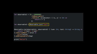 Reactive Programming With Swift