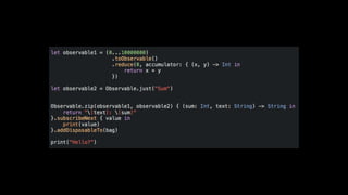 Reactive Programming With Swift