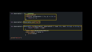 Reactive Programming With Swift