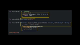 Reactive Programming With Swift