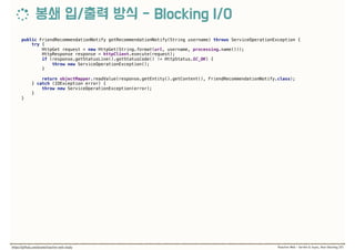 Reactive Web - Servlet & Async, Non-blocking I/O