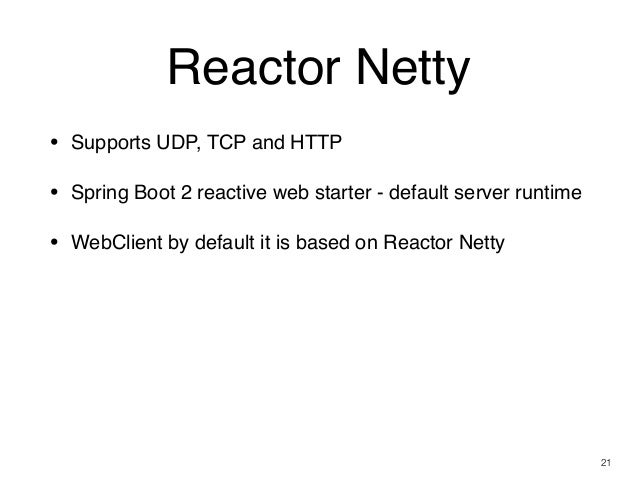 Reactor Netty – Reactor Scheduler – ZOOBFA