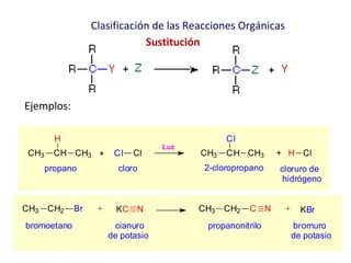 Reactividad de los compuestos organicos | PPT