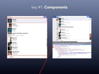 key #1: Components
 