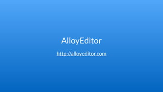 AlloyEditor
http://alloyeditor.com
 