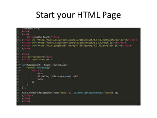 Reactjs | PPT
