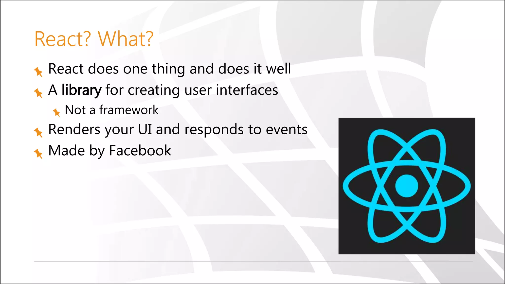 Introduction to React | PPT