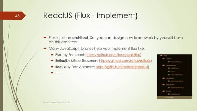 ReactJS presentation